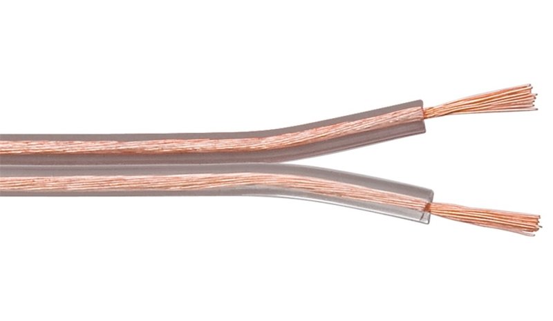 Pro Speaker cable Läpinäkyvä CCA 50 m - 50 m roll C