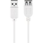 Pro USB-A <-> USB-A - 0.6m - Valkoinen