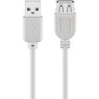 Pro USB-A <-> USB-A - 0.6m - Harmaa