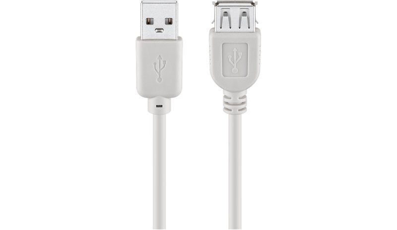 Pro USB-A <-> USB-A - 0.6m - Harmaa