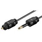 Pro Optical Toslink MiniPlug Cable - 2m