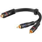Pro RCA adapter RCA F - 2xRCA m