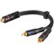 Pro RCA adapter RCA F - 2xRCA m – kuva 2