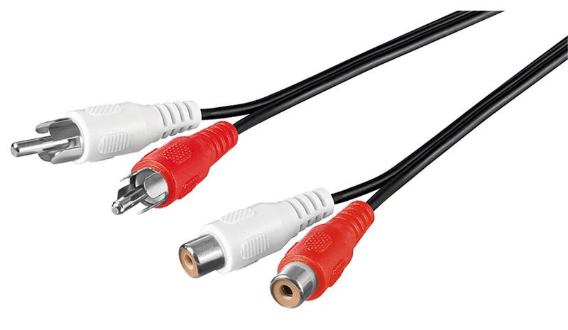 Pro RCA Stereo jatkojohto - 5m