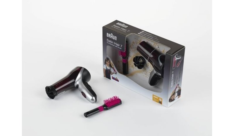 Braun Hårtørrer m/kold luft & børste +3år