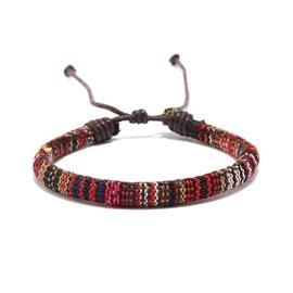 Bohemia-tyylinen punottu rannekoru MultiColor