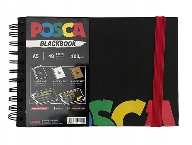 Posca - A5 BlackBook (401855) – kuva 1/2