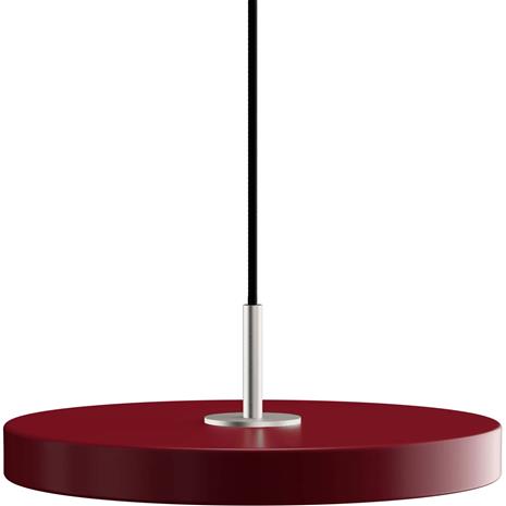 UMAGE - Asteria Plus Riippuvalaisin Mini Ruby Punainen/Teräs Top