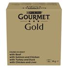 PURINA GOURMET GOLD -palat kastikkeessa 96 x 85 g