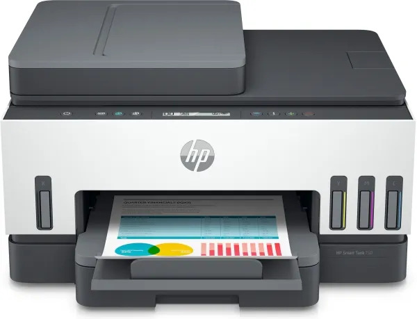 HP Smart Tank 750 All-in-One Mustesuihkutulostin Multifunction - väri - Muste