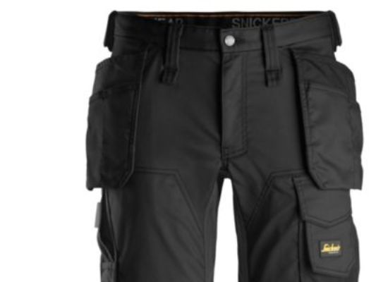 Snickers 6141 AllroundWork Työshortsit musta 52