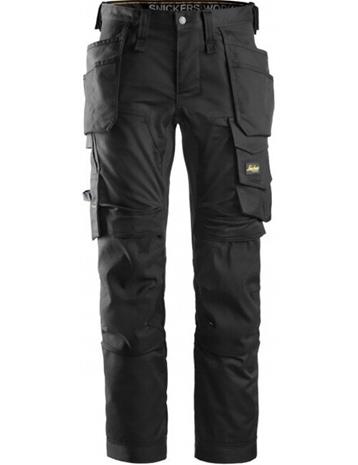 Snickers 6241 AllroundWork Työhousut musta, stretch C48