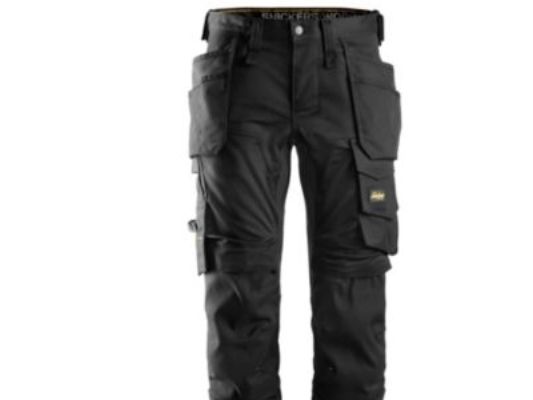 Snickers 6241 AllroundWork Työhousut musta, stretch C48
