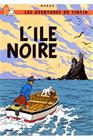 Juliste - Tintin L'Île Noire - Musta saari