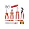 Työkalusarja Knipex 002090V01; 10 kpl. – kuva 1