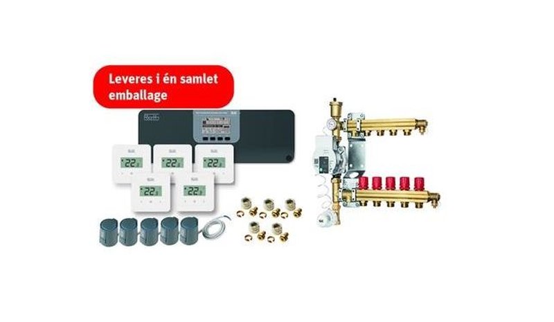 Roth Touchline SL complete wireless heating package, 5 rooms