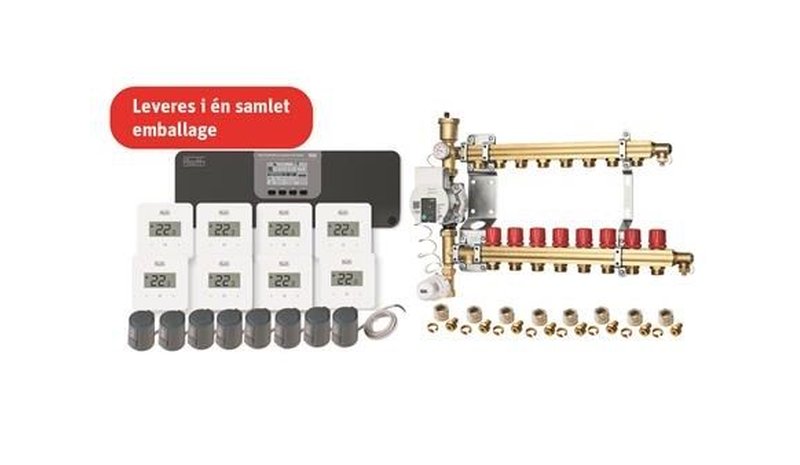 Roth Touchline SL complete wireless heating package, 8 rooms