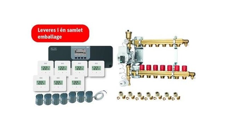 Roth Touchline SL complete wireless heating package, 7 rooms