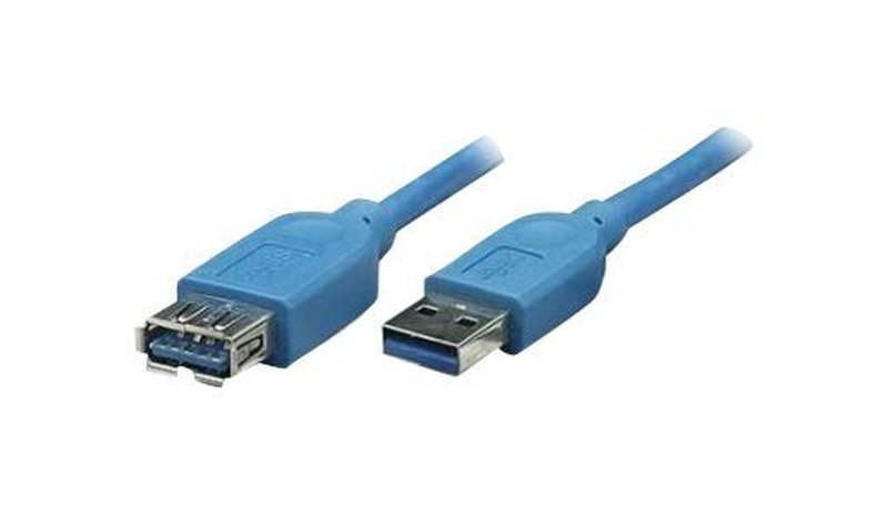 IC INTRACOM TECHly - USB extension cable - USB Type A to USB Type A - 50 cm – kuva 2/7