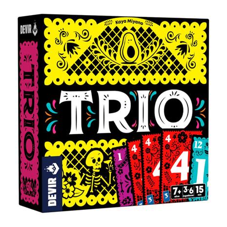 Devir Trio 15 min Korttipeli Päättely