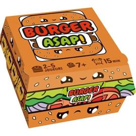 Burger ASAP - Asmodee - Speed game - 7 åringar