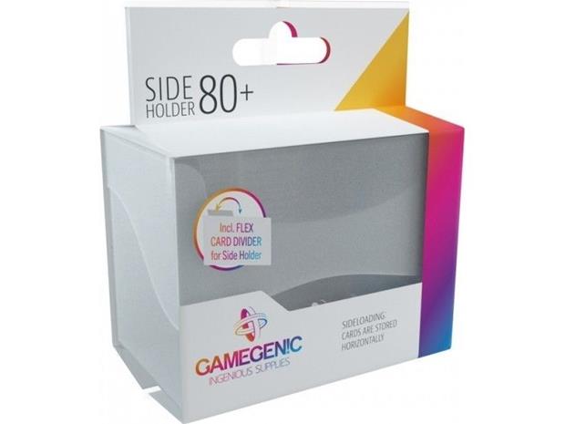 Gamegenic Side Holder 80+ Clear - White - ONE SIZE