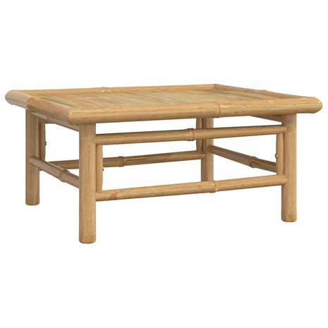 vidaXL Puutarhapöytä 65x55x30 cm bambu