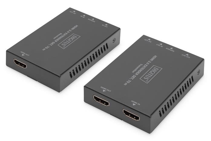 Digitus DS-55506 4K HDMI Extender Transmitter/Receiver 70m