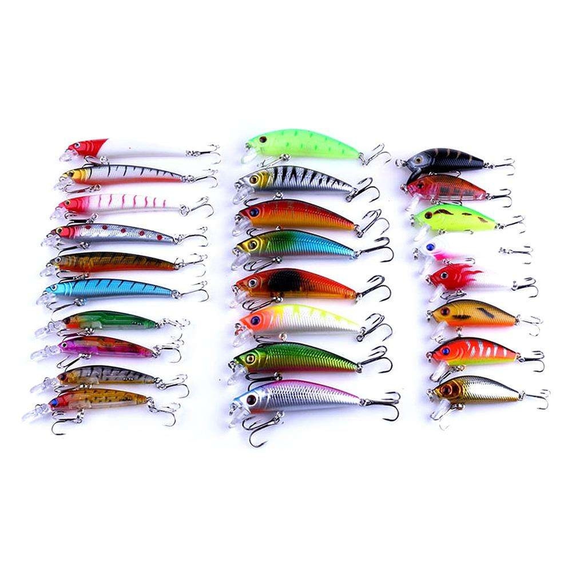 26 viehettä vaappu, Minnow mix, Spinare