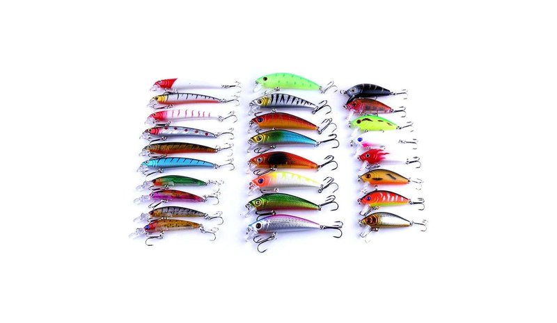 26 viehettä vaappu, Minnow mix, Spinare