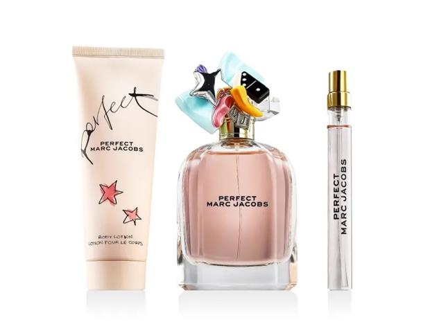 Marc Jacobs Perfect EDP 100 ml + EDP MINI 10 ml + BL 75 ml (dam)