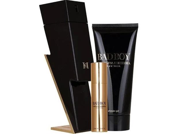 Carolina Herrera Bad Boy EDT 100 ml + SG 100 ml + EDT 10 ml (set)