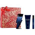 Carolina Herrera Bad Boy Cobalt Eau De Perfume Spray 100ml Set 3 Pieces