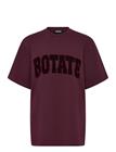 ROTATE Jersey Oversized T-Shirt - Burgundy - XL