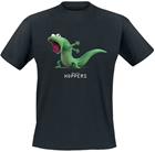 Hoppers - Tom Lizard - Shout - T-paita - Miehet - Musta