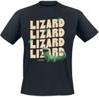 Hoppers - Tom Lizard - Repeat - T-paita - Miehet - Musta