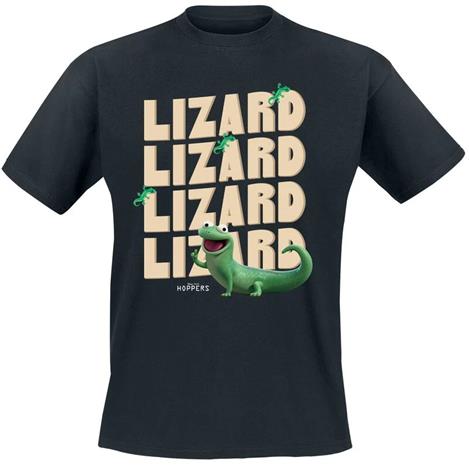 Hoppers - Tom Lizard - Repeat - T-paita - Miehet - Musta