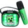 Karaokekaiutin Minecraft Popsing Mikrofoni LED – kuva 1