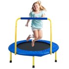 3FT trampoliini lapsille 36"", sisä- ja ulkokäyttöön, kokoontaitettava vaahtokahvalla, täydellinen syntymäpäivälahjaksi!
