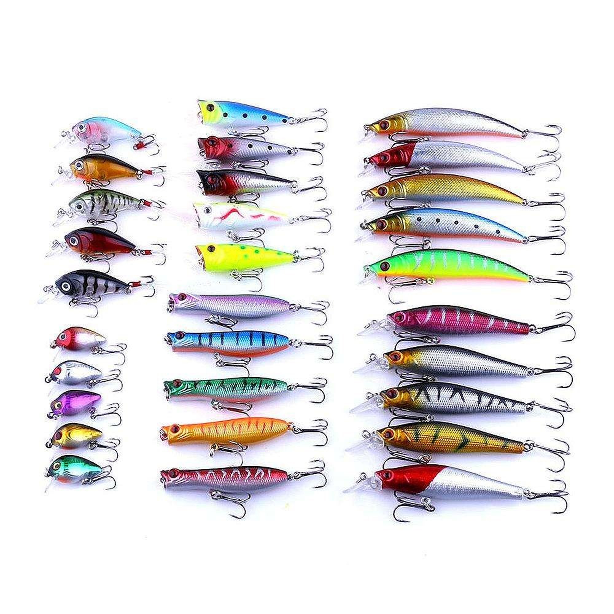 30 uistin vaappu, Minnow mix, Spinare