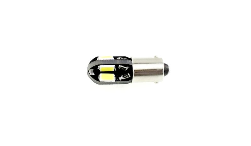 4x CANBUS T4W - BA9s 8 LED 5730 - valkoinen