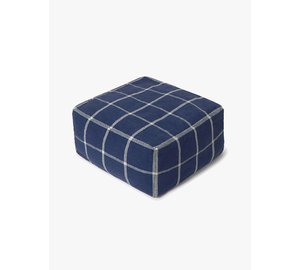 Lorena Canals Istuinpuf Geo Block, Blue