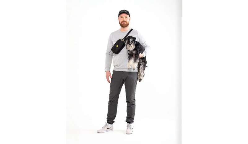 Woolly Wolf - Alpha 360 Hip Pack - Black – kuva 1/2