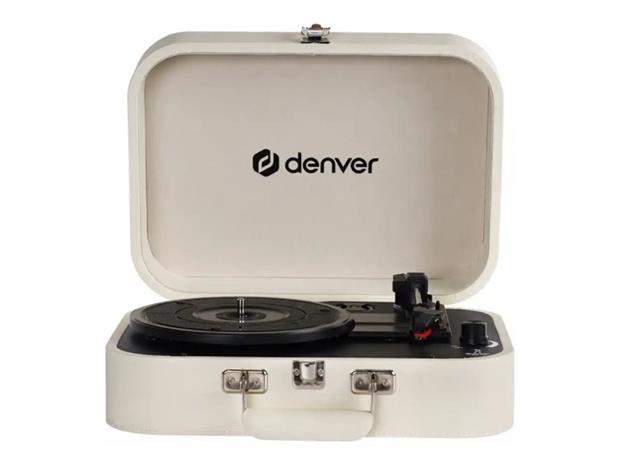 Denver Retro Portable Vinyl Record Player Suitcase USB