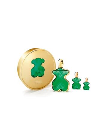 Naisten hajuste setti tous loveme smaragd Elixir 3 kappaletta