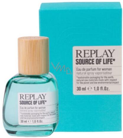 Hajuivesi Replay Source of Life EDP naisille, 30 ml