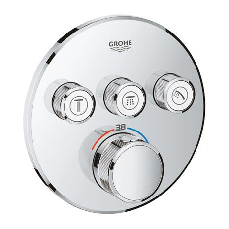 Grohe Grohtherm smartcontrol thermostat for concealed installation