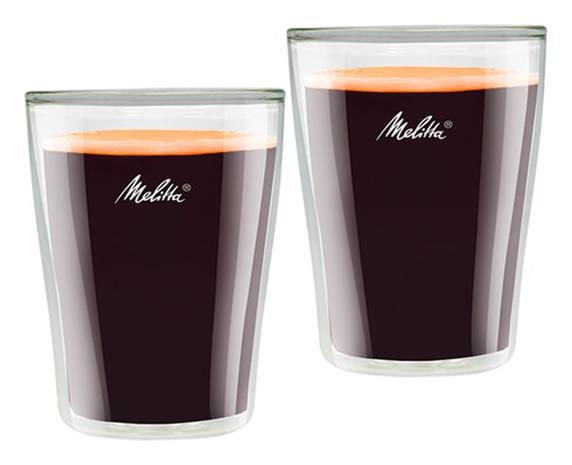 Melitta 6761117 kahvilasi Läpinäkyvä 2 kpl 200 ml