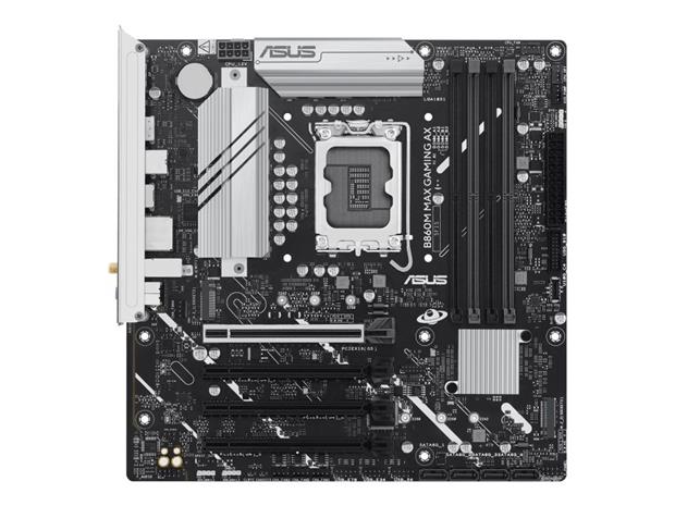 ASUS B860M MAX GAMING AX Emolevy - Intel B860 - Intel LGA1851 socket - DDR5 RAM - Micro-ATX