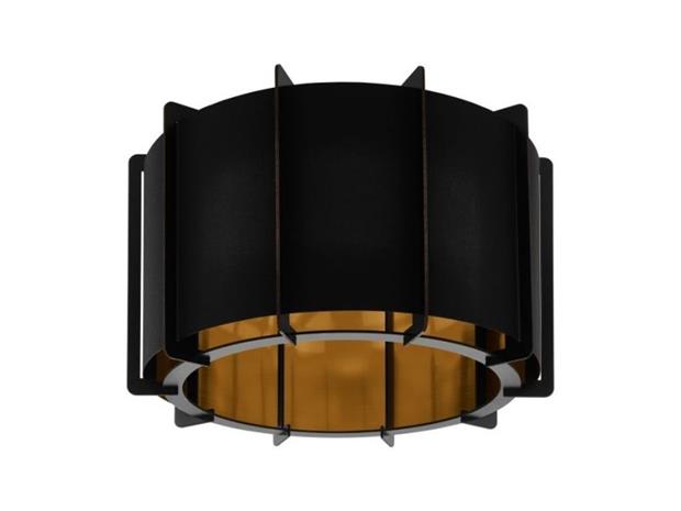 EGLO PINETA CEILING E27 BLACK/GOLD
